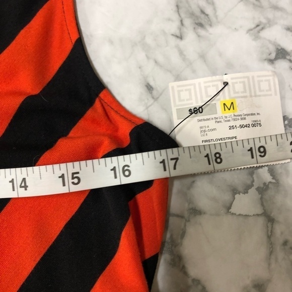 Liz Claiborne Stiped Maxi Sleeveless Sundress Size M NWT - Picture 4 of 5